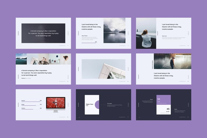 GRACE Minimal & Business Template (Keynote)