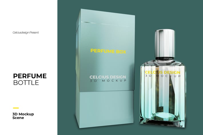 Perfume Bottle Mock Up