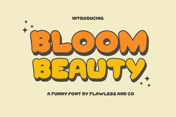 Bloom Beauty - Funny Handwritten Font