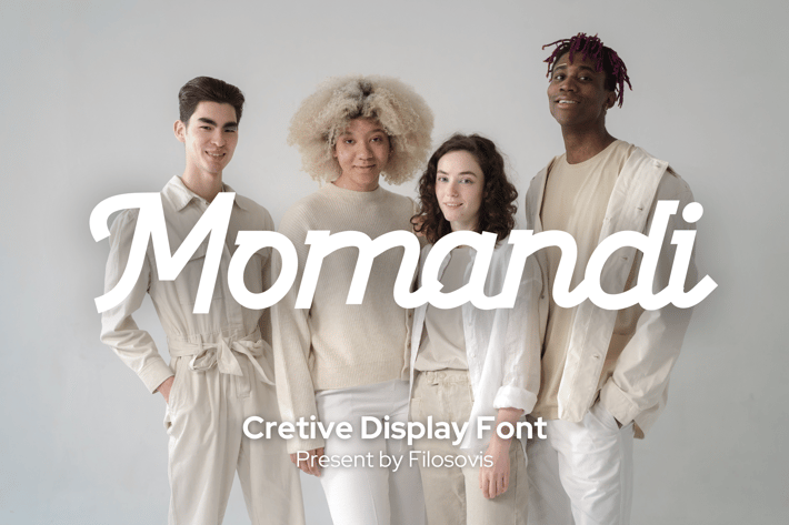 Momandi | Creative Display Font