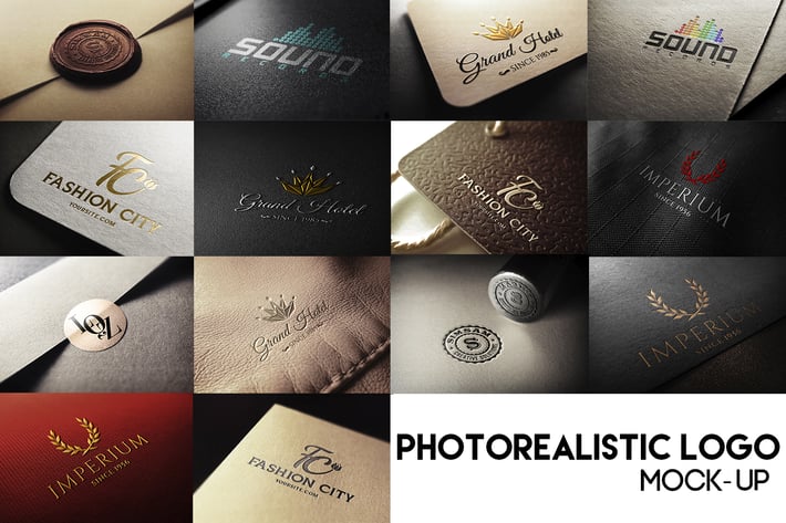 Photorealistic Logo Mock-Up