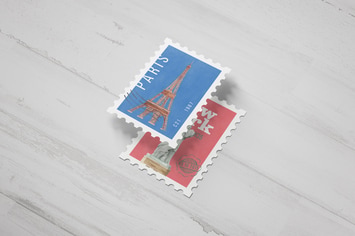 Postage Stamp Mockups