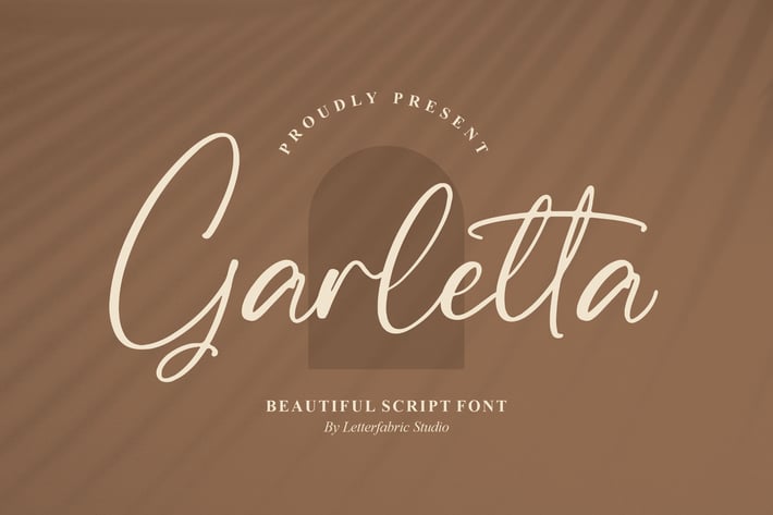 Garletta Script Font
