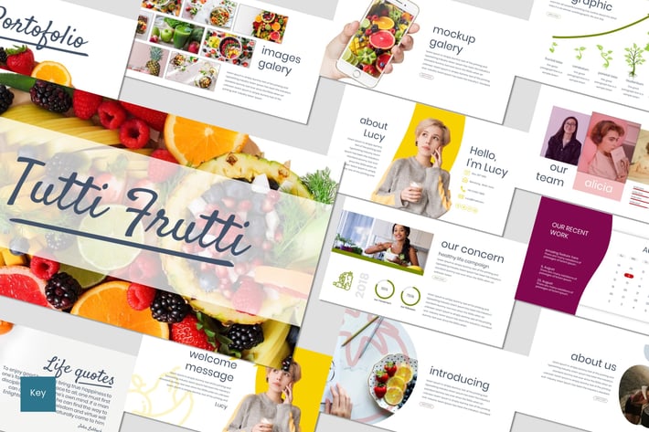 Tutti Frutti - Keynote Template