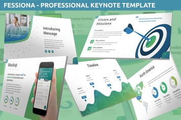 Fessiona - Professional Keynote Template