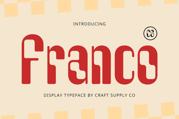 Franco – Display Font