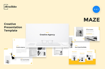 Maze - Creative Keynote Presentation Template