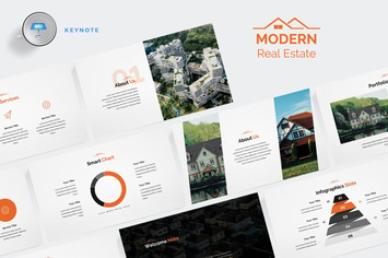 Modern Real Estate Keynote Template