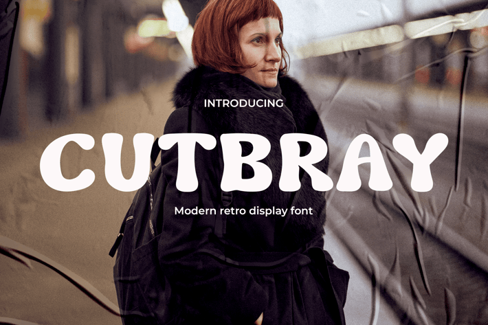 Retro Font - Cutbray