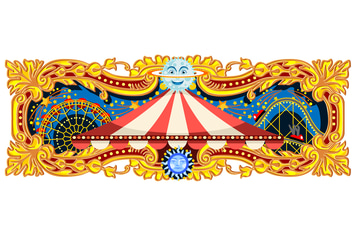Carnival Banner Circus Theme