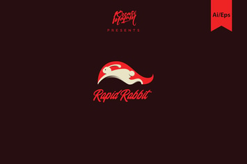 Rapid Rabbit Logo Template