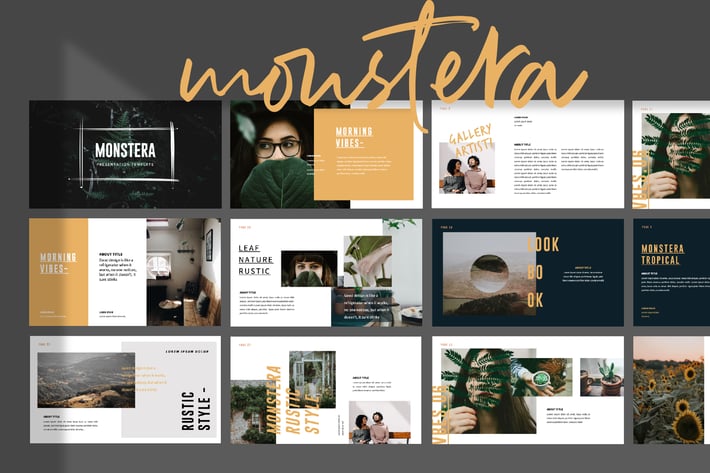 MONSTERA Creative Powerpoint