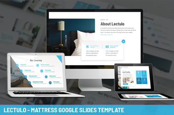 Lectulo - Mattress Google Slides Template