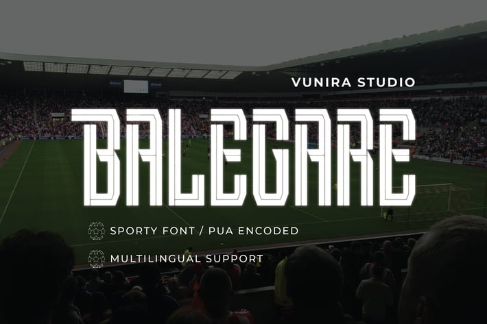 Balegare - Sport Font