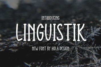 Linguistik Font