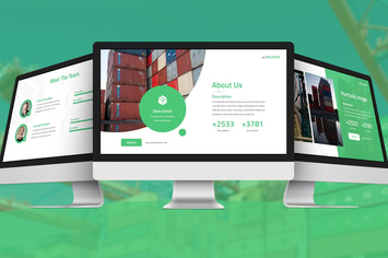 NextDelivery - Logistics Google Slides Template