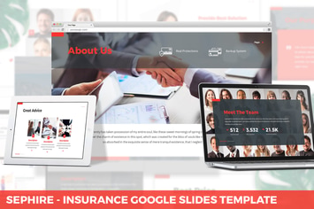 Sephire - Insurance Google Slides Template