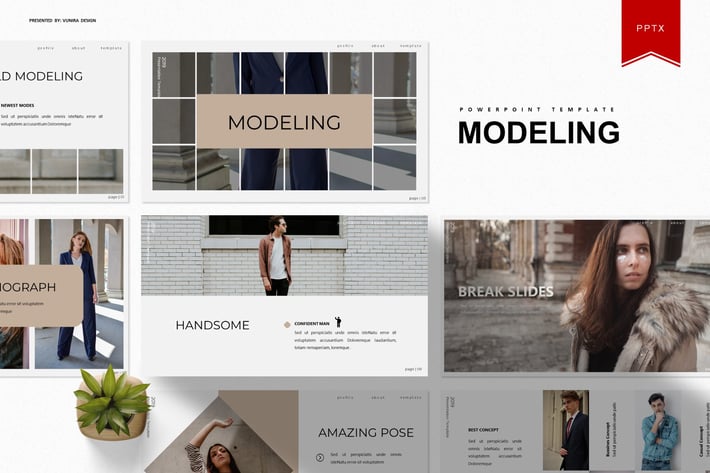 Modeling | Powerpoint Template