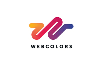 Web Colors Logo W Letter Template