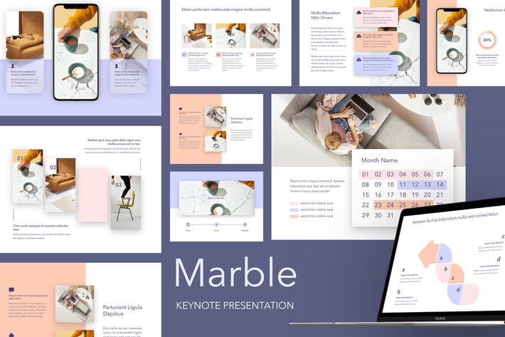 Marble Keynote Template