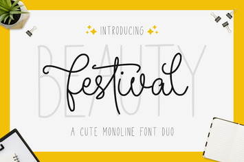 Beauty Festival - Font Duo