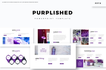 Purplished - Powerpoint Template