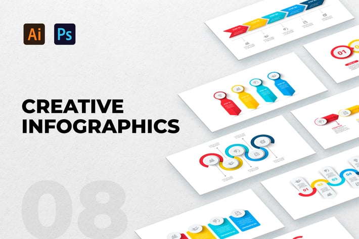 Creative Infographic Set 08