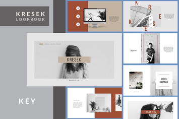 Kresek Lookbook - Keynote Template