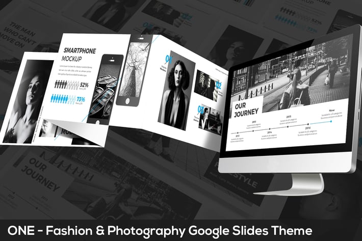 ONE - Fashion & Photography Google Slides Theme