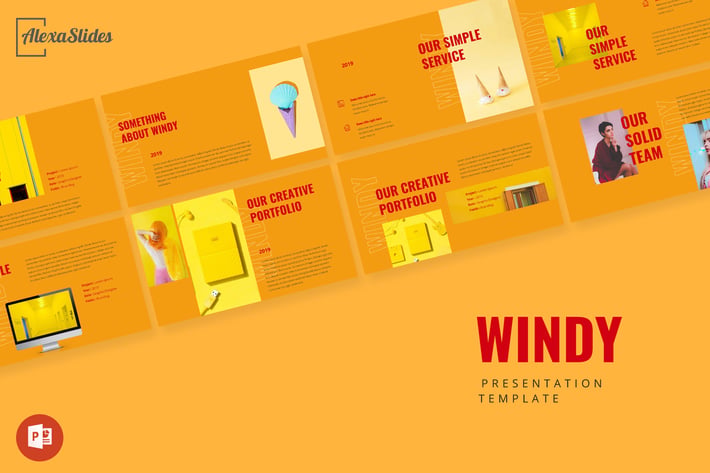 Windy - Portfolio Powerpoint Presentation