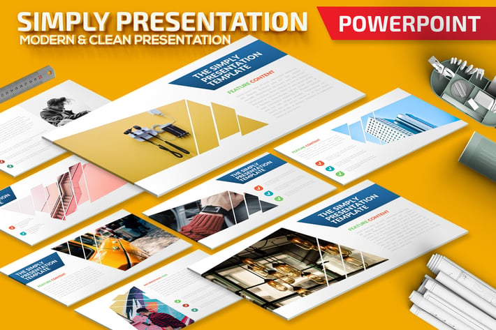 The Simply Powerpoint Presentation Template