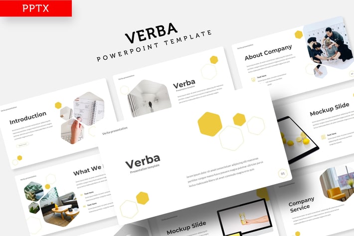 Verba - Power Point Template