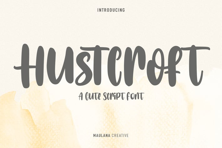 Hustcroft Handwritten Font