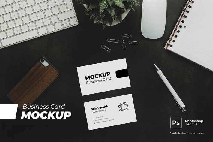 Business Card Mockup