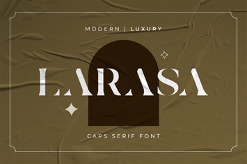 Larasa - Modern Luxury Serif Font