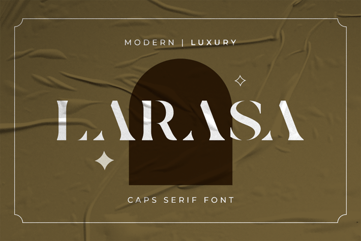 Larasa - Modern Luxury Serif Font