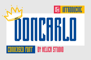 Doncarlo Condensed Font