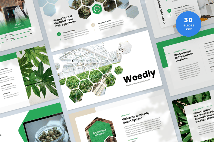 Cannabis Presentation Keynote Template