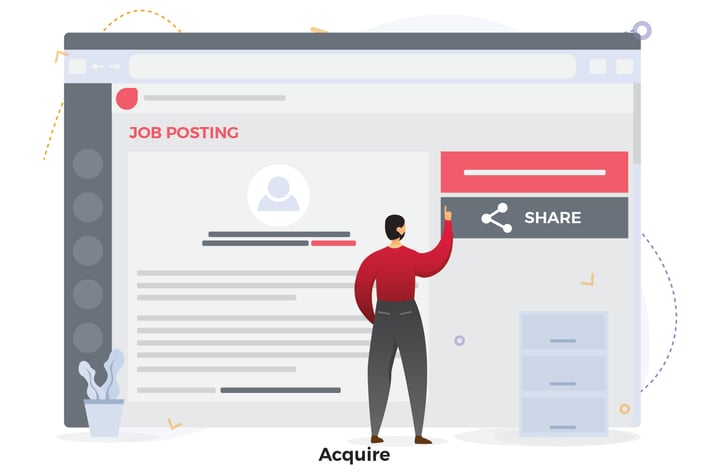 Acquire Job CRM Illustrations