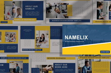 NAMELIX - Modern Business Powerpoint Template