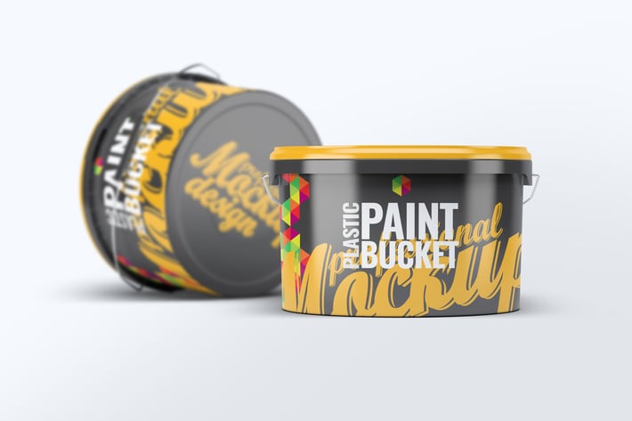 Plastic Paint Bucket Mock-Up v2