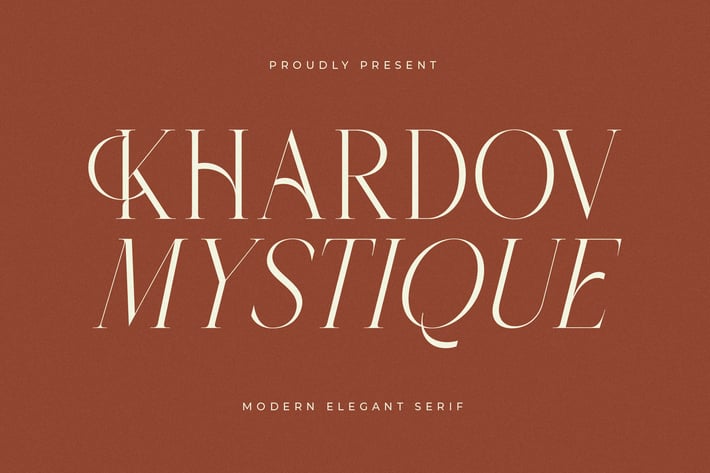 Khardov Mystique Modern Serif Font