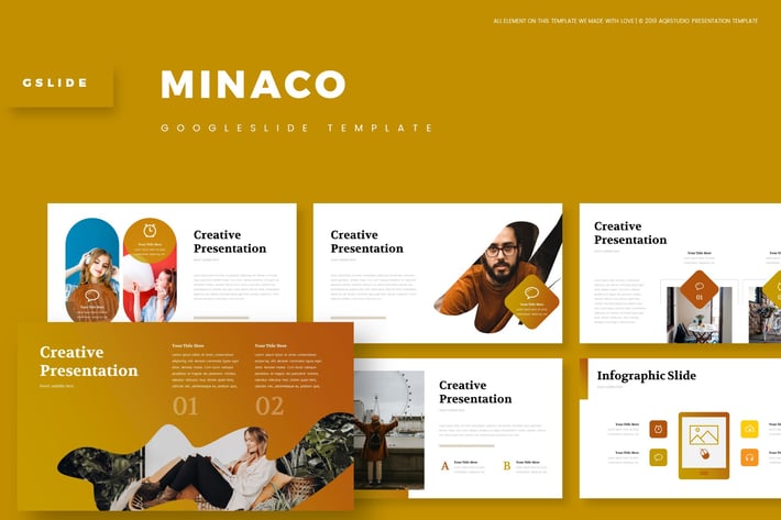 Minaco - Google Slide Template