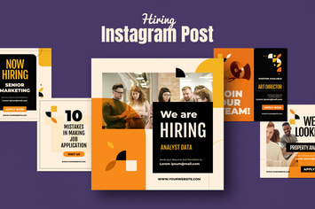 Hiring Instagram Post 