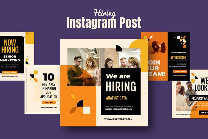 Hiring Instagram Post 