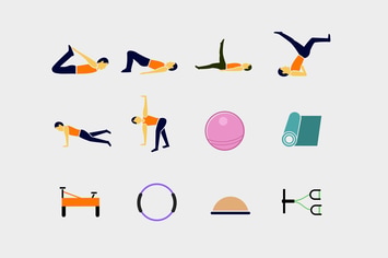 12 Pilates Icons