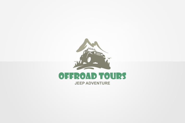 Jeep Adventure Logo Template