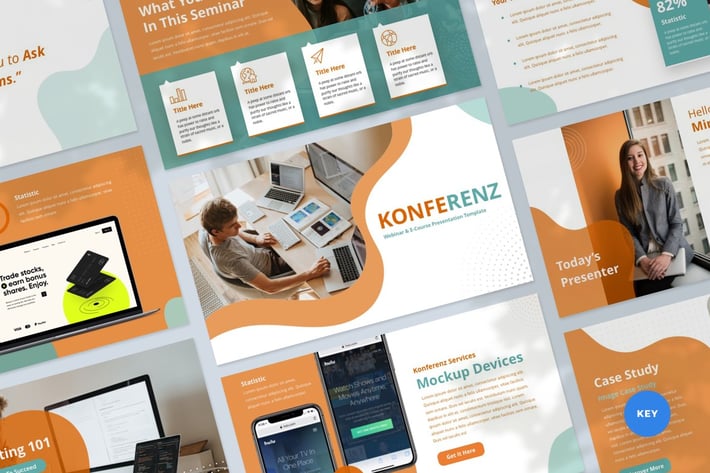Webinar & Ecourse Presentation Keynote Template
