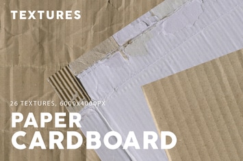 26 Cardboard Paper Textures