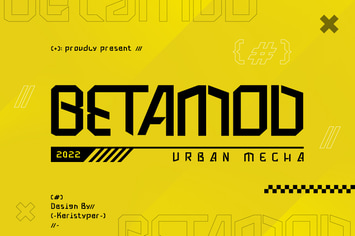 Betamod Font